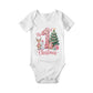 Baby Girl's First Christmas Onesie