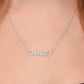 Congratulations Graduate Name Necklace
