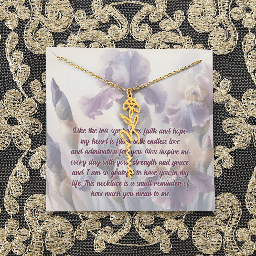 February Signature Necklace