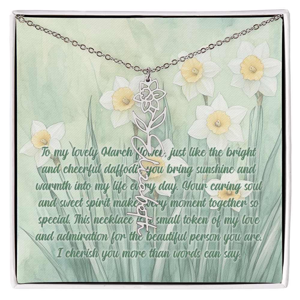 March Signature Necklace