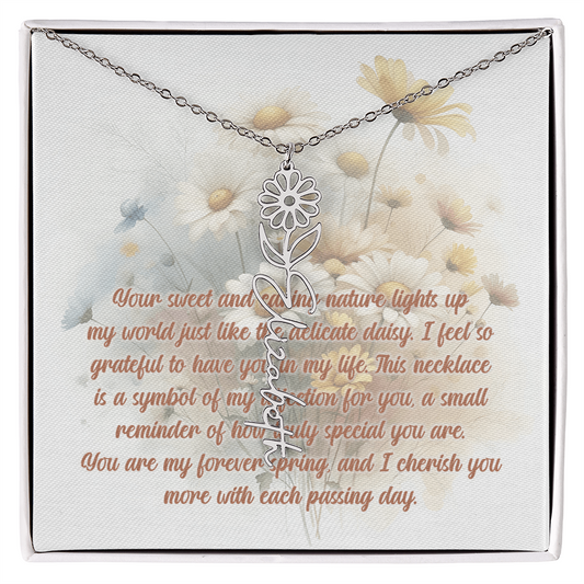 April Signature Necklace