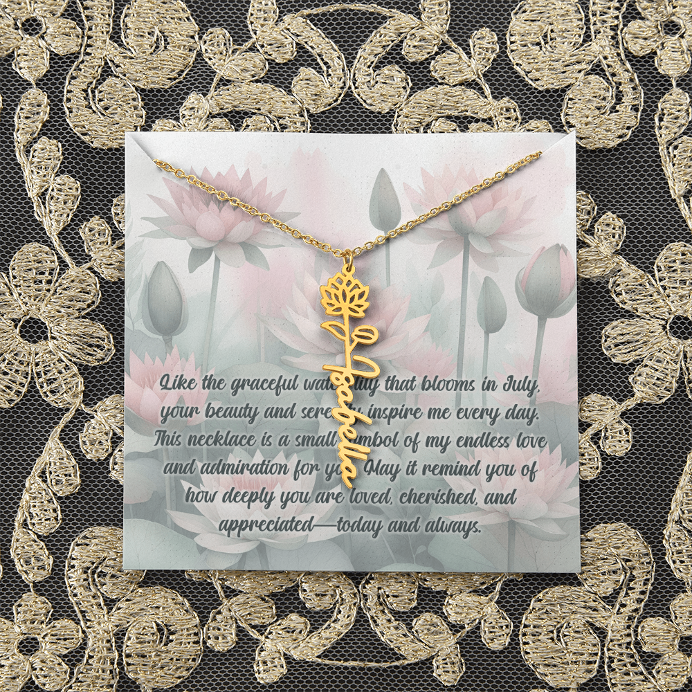 July Signature Necklace