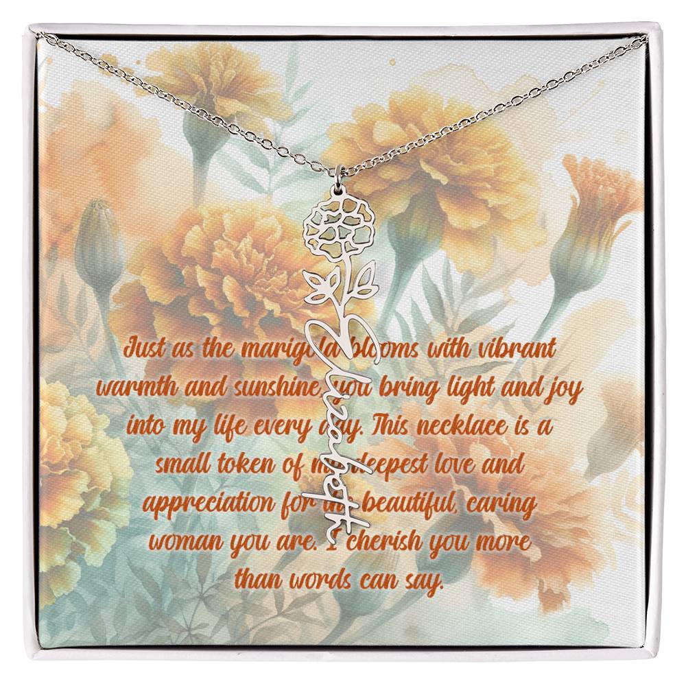 October Signature Necklace