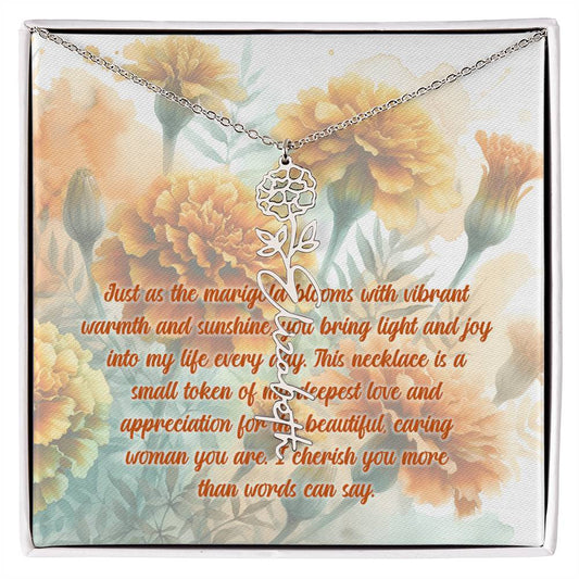 October Signature Necklace