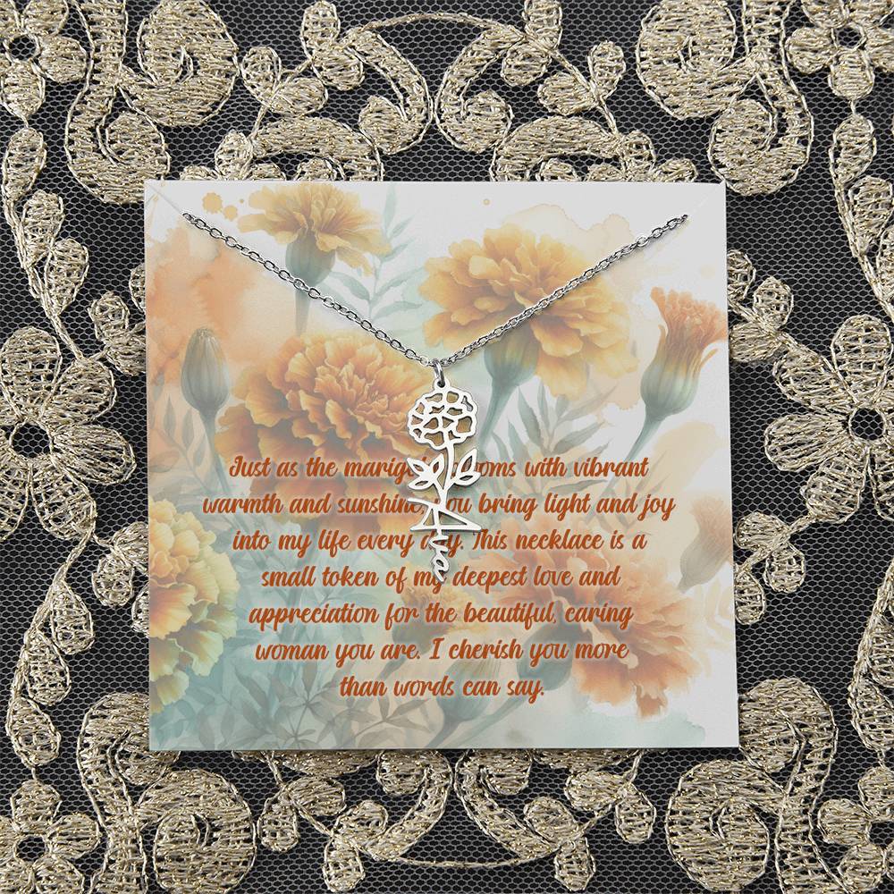 October Signature Necklace