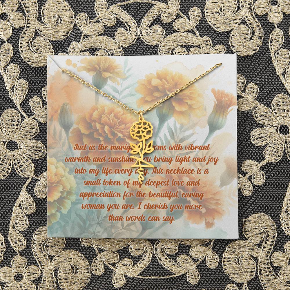 October Signature Necklace