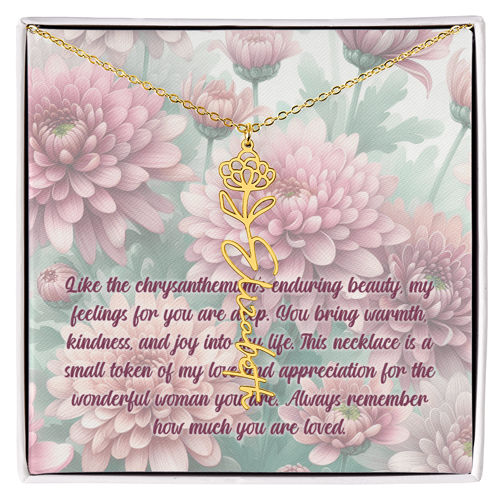 November Signature Necklace