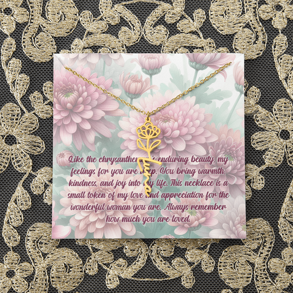November Signature Necklace