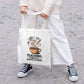 Caffeinated & Educated Tote Bag (Made in USA)